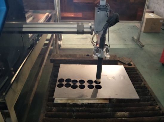 Hiina Gantry tüüp CNC Plasma lõikamismasin, terasplaadi lõikamine ja puurmasinad tehase hind