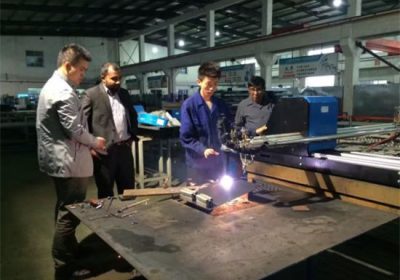 Hiina tarnija CNC portatiivne plasma lõikamise masin