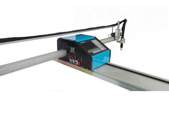 Gantry tüüp CNC Plasma lõikamine ja Plasma lõikamismasin, terasplaadi lõikamine ja puurmasinad tehase hind