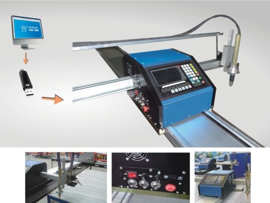 2017 odav Cnc metalli lõikamise masin START marki LCD paneeli juhtimissüsteem 1300 * 2500mm tööpinna plasma lõikamise masin